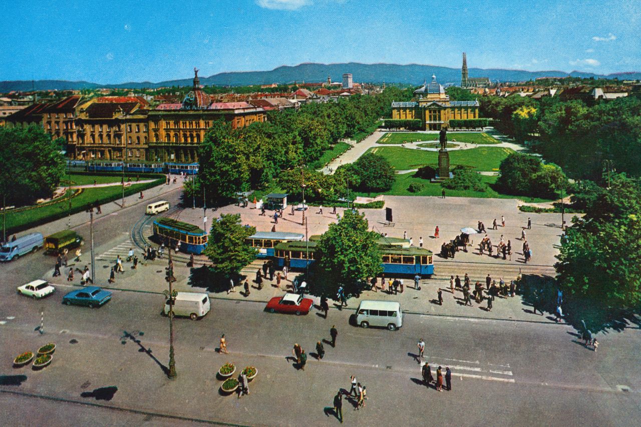 Trg kralja Tomislava 1972. godina